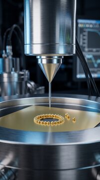 Scanning Tunneling Microscope Manipulating Nanopore Structure Atom by Atom