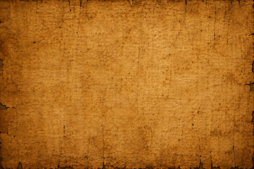 Naklejka premium Aged Sepia Parchment Background with Weathered Torn Edges