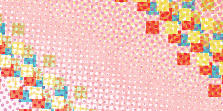 Colorful Abstract Pop Art Background Design