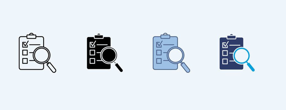 Bioreactor Multiple Icon Illustration Vector