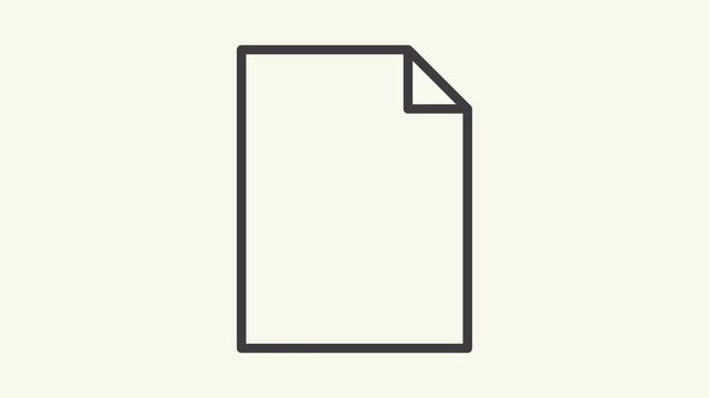 Worksheet animation icon