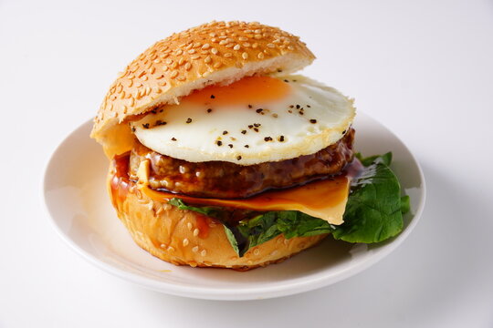 チーズとてりたまバーガー