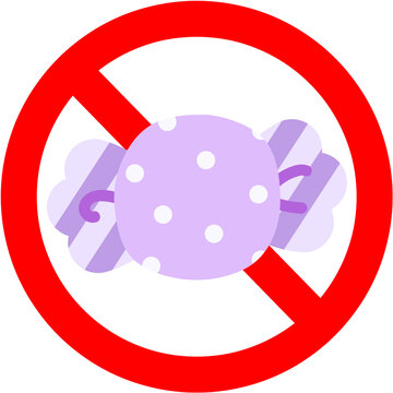 no sugar candy sign