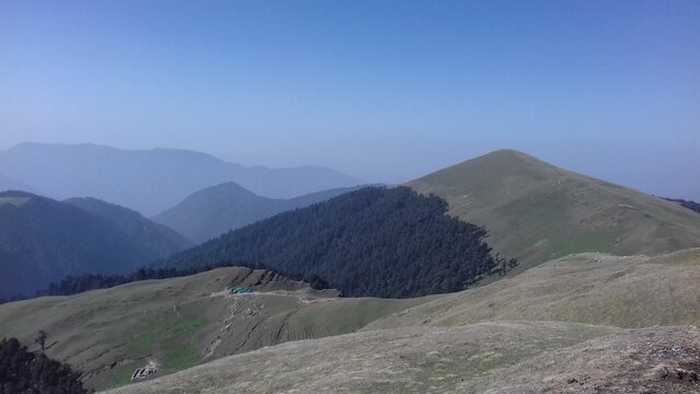 Bedani Bugyal on the way to Roopkund Trail , trekker use to hold there for day .