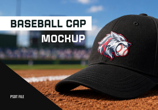 Baseball Cap Mockup