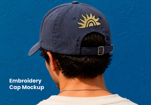 Embroidery Cap Mockup