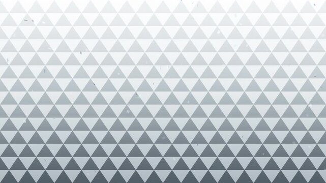 Falling Silver Confetti over Japanese Uroko Pattern Background, Seamless Loop