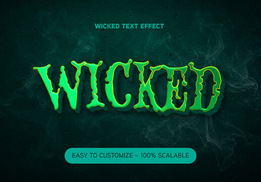 Wicked Text Effect