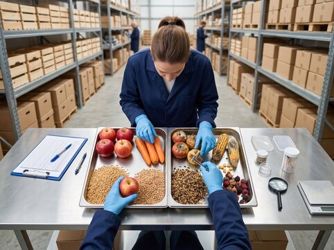 Warehouse Crop Inspection and Grading