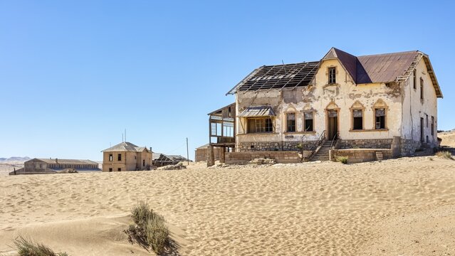Ruin, Kolmannskuppe, Ghost Town, L&uuml;deritz, Namibia