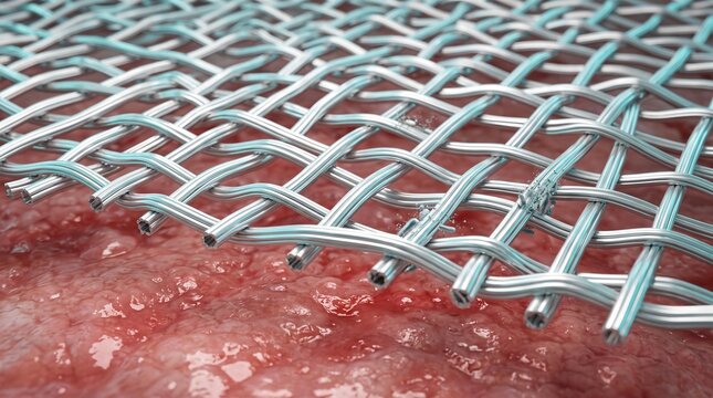 Antimicrobial Silver Nanofiber Mesh for Smart Wound Care