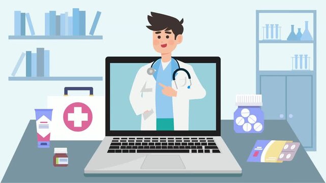 Doctor Online Motion Graphics
