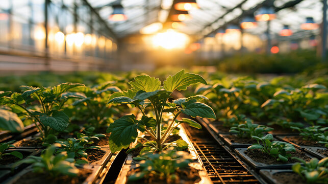 Greenhouse features automatic irrigation and fertigation system