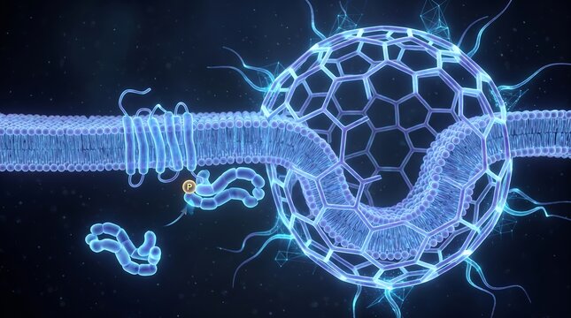 Beta Arrestin Binding Phosphoryl Protein to Cell Membrane Receptor
