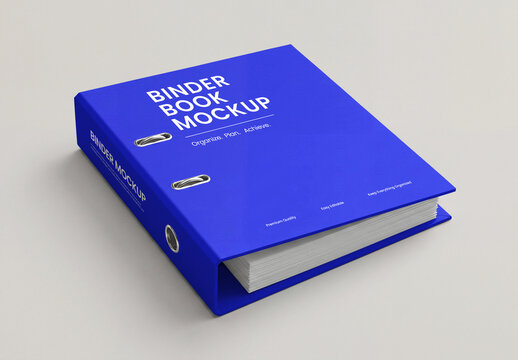 Binder Book Mockup