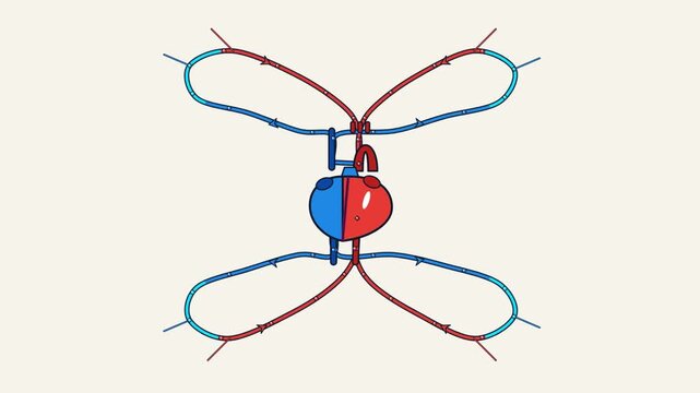 Educational Animation of the Human Circulatory System