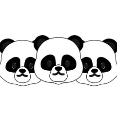 panda with a smile © Basternal