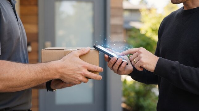 Digital Delivery Confirmation After Package Handover
