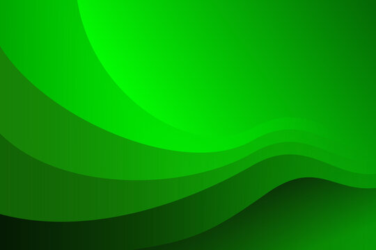abstract background green gradient wavey style wallpaper