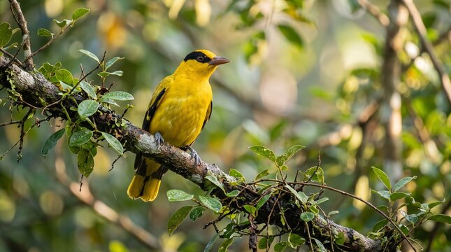Black naped oriole