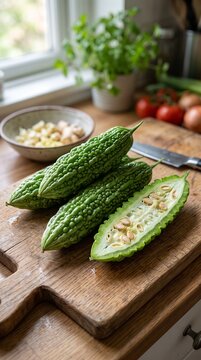Fresh bitter melon