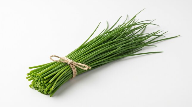 Fresh green chives