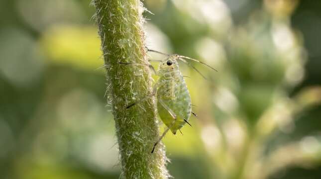 Green aphid macro