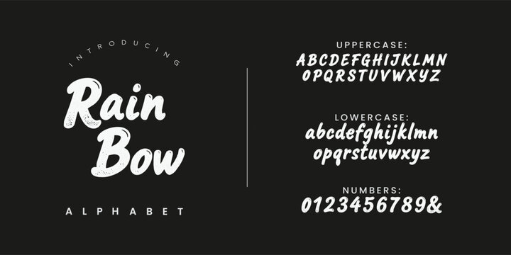 Reptile aggressive scratched brush font vector asset for extreme sports branding and action movie titles