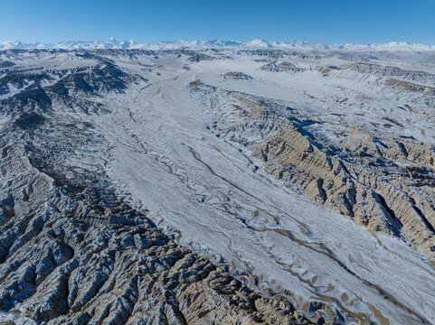 Zanda Tulin National Geological Park in tibet, China