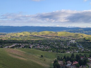 The Dougherty hills and valley in the spring near San Ramon, California © Salil