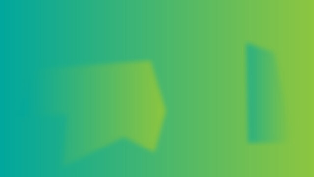 Vibrant green abstract background presenting soft geometric shadows and color transitions for creative digital wallpapers and professional slideshows