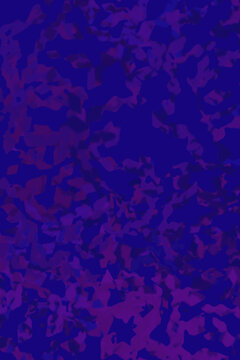 Abstract dark blue and purple camouflage texture background with organic shapes and patterns, ideal for modern digital design, stylish wallpapers, fabric prints, and sophisticated creative projects