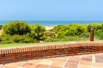 sand dunes in La Barrosa beach in Sancti Petri, Cadiz, Spain, in august 2026 © josevgluis
