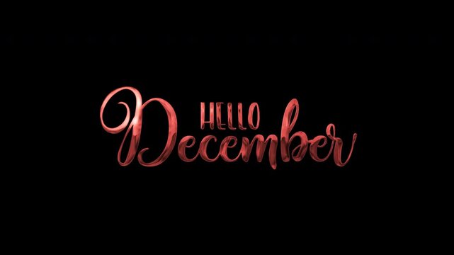 Rose gold script text perfect for holiday designs. Ideal for greeting cards, social media posts, invitations, and festive banners.