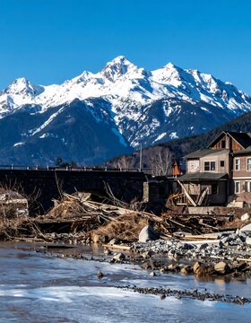 Impact Of Natural Disaster On Stone Bridge Infrastructure