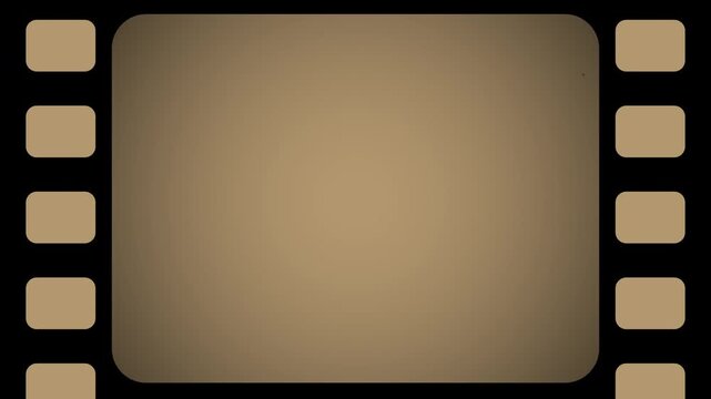 Super 8 Film Overlay with dust noise, 8mm Film Frame and Texture, flicker screen 4K