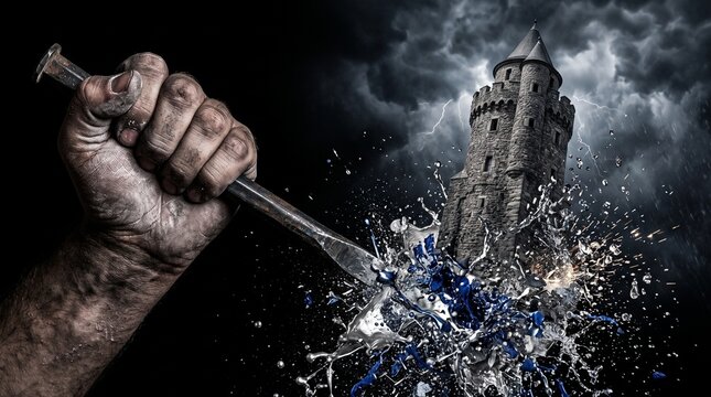 A commentary on holding fast to personal principles despite immense social or public pressure