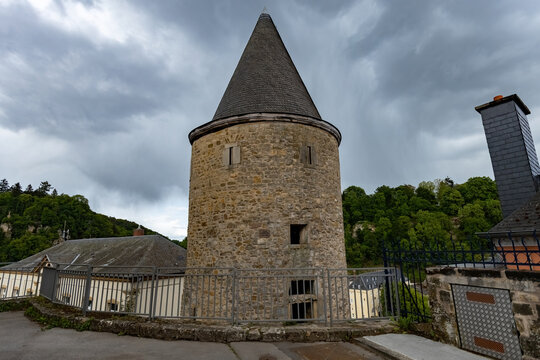 Munster Tower (also known as the Tour de Munster or Munsterbaush), located in the Clausen district of Luxembourg City