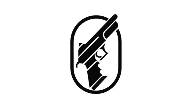 no gun, gun ban, gun control, weapons, prohibited, forbidden, isolated, cut out, transparent background, no background