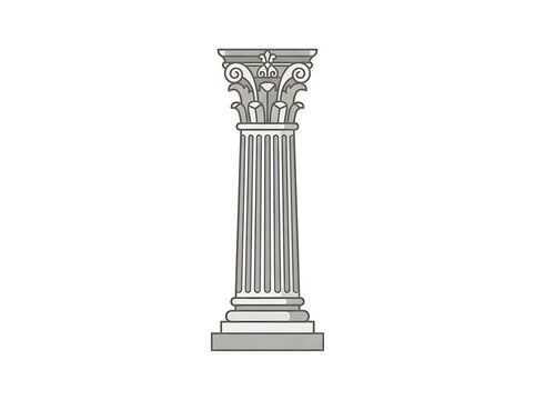 Classical architectural column