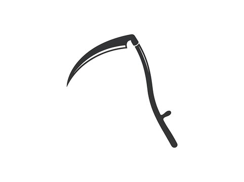 Agricultural tool silhouette