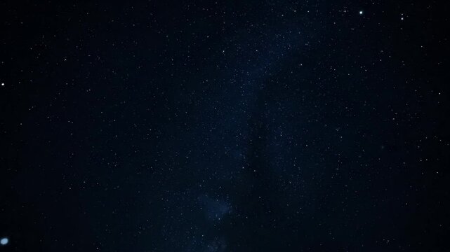 Starry sky background material, deep starry sky dynamic background