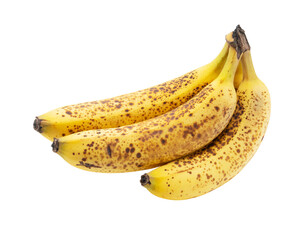 A banana out of a sugar pot placed on a white background © m________k____