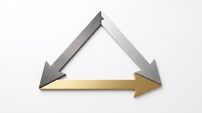 Two vector arrows joined head to tail with a resultant arrow, vector addition physics concept