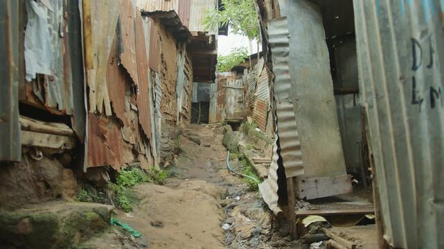 African Slum Kibera Kenya 2