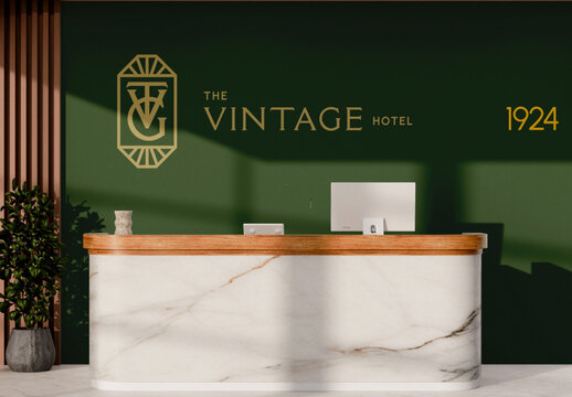 Hotel Lobby Mockup
