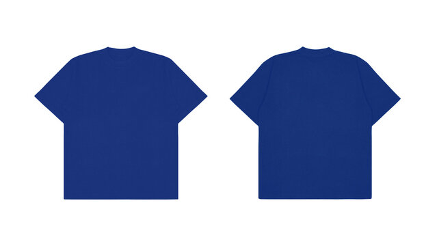 royal blue t shirt mockup tee