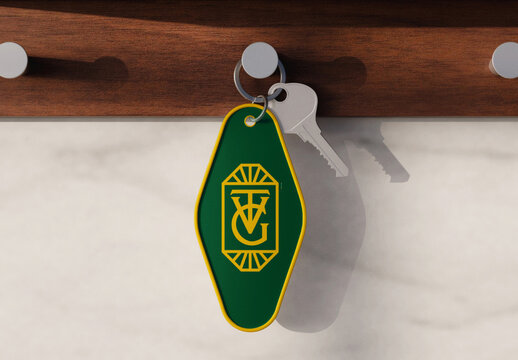 Keychain Mockup