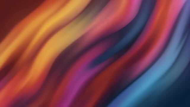 Abstract fluid gradient background with swirling colorful waves.