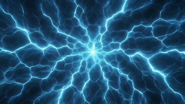 Lightning Lattice Structure Background